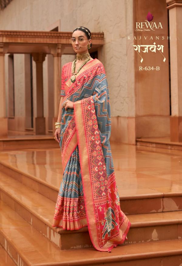 Rewaa Rajvansh Designer Patola Silk designer Saree Collection